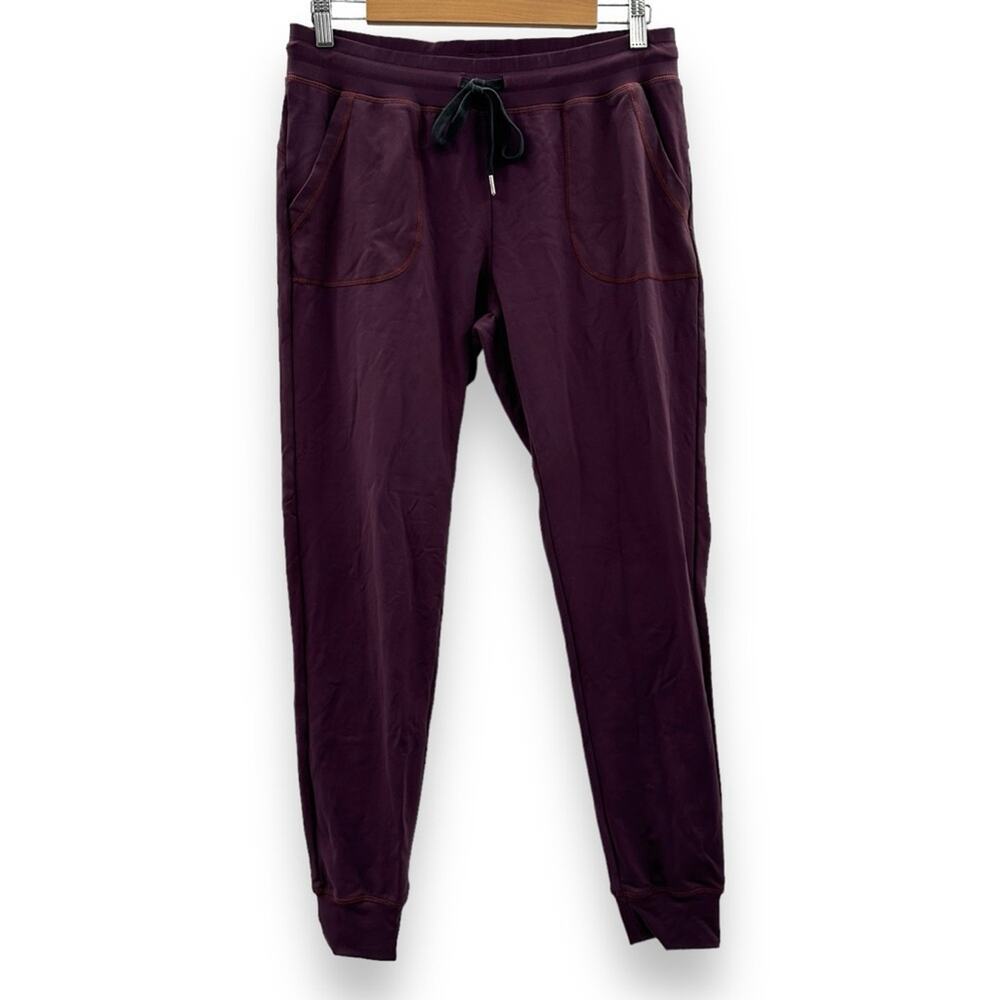 Zyia Active Plum Purple‎ Unwind Mid Rise Joggers Pants Size M
